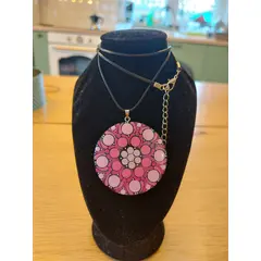 Mandala ogrlica 5 cm