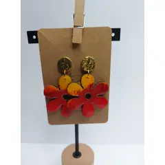 Ručno oslikane statement naušnice