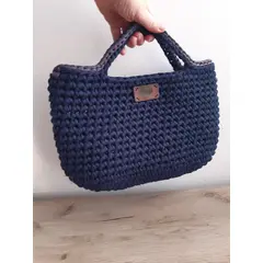 Torba Matea, Boja: tamno plava sa sivim obrubom