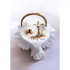 Dekorativna pokrivka za košaru