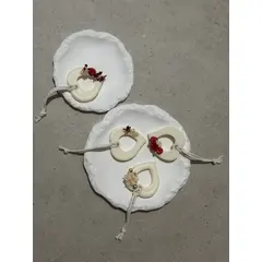 Mirisna pločica od sojinog voska - srce