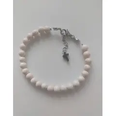 Ručno rađena narukvica od bračkog kamena