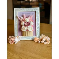 Cvjetni okvir s porukom – personalizirani (15x20)