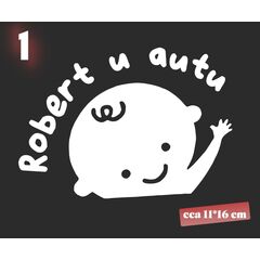 Naljepnica Beba u autu