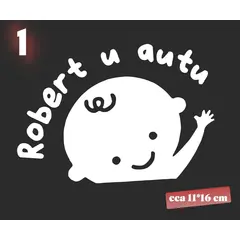 Naljepnica Beba u autu