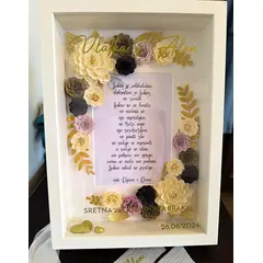 Duboki okvir za rođendane, vjenčanja i godišnjice