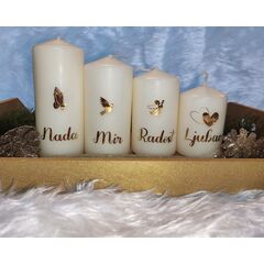 Adventske svijeće - set