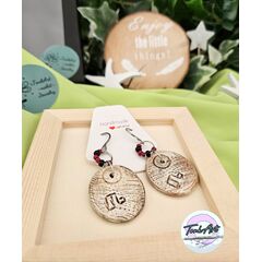 "Dah Davnine" naušnice od gline