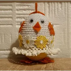 Jaje FIČ LADY (10-12 cm, stiropor, špaga)