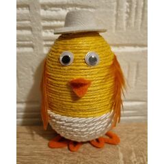 Jaje FIČFIRIĆ (10-12 cm, stiropor, špaga)