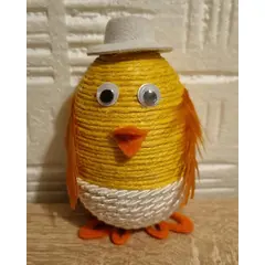 Jaje FIČFIRIĆ (10-12 cm, stiropor, špaga)