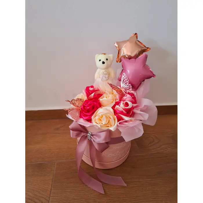 Buketi od satenskih ruža s dodacima, 4 image