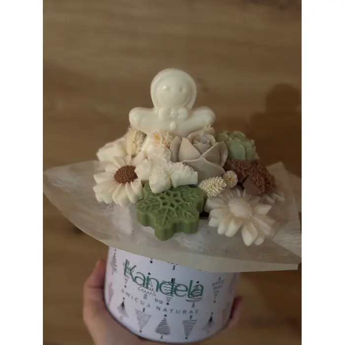 Mirisni Božić - aranžmani (razni) u ALU posudi 12x17cm, 3 image