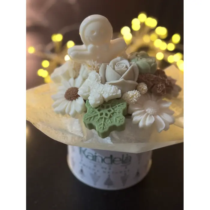 Mirisni Božić - aranžmani (razni) u ALU posudi 12x17cm