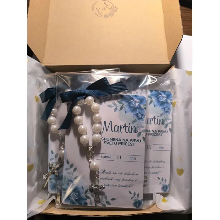 Zahvalnice za krštenje, pričest, krizmu, vjenčanje, 4 image