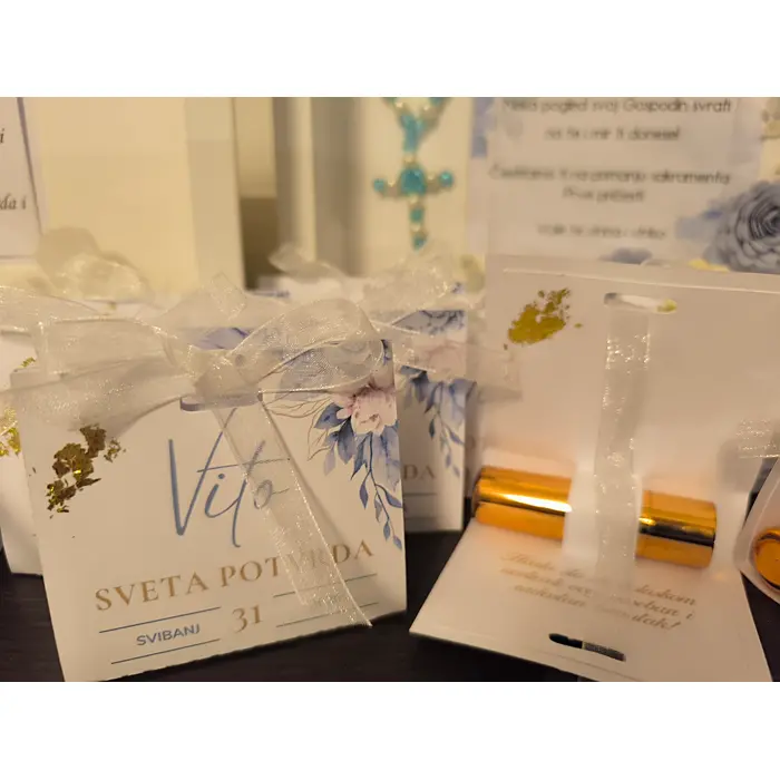 Zahvalnice za krštenje, pričest, krizmu, vjenčanje, 10 image