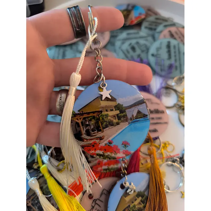 Privjesak, akril + epoxy, 6 image