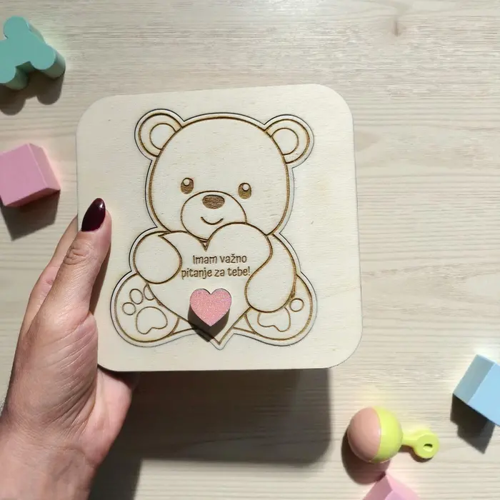 Drvena pitalica za kumstvo, 2 image