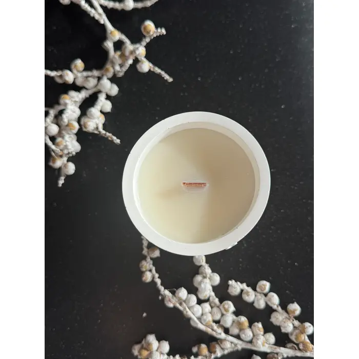 Mirisna svijeća u ručno izrađenoj posudi 190g, 2 image