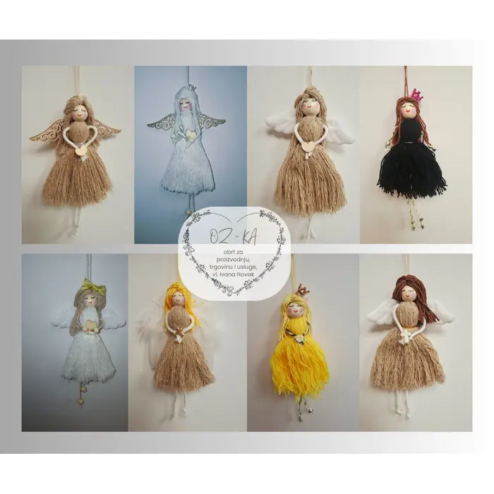 Lutkice i anđeli (makrame/macrame)