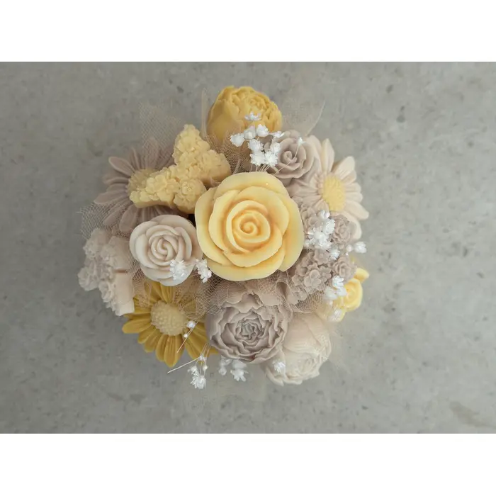 Mirisni aranžman u ručno izrađenoj posudi - M (10x7cm), 18 image