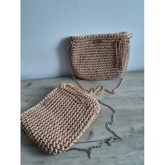 Torba Bronza, Boja: zlatna sa zlatnim lancem, 2 image