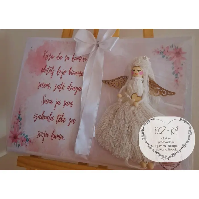 Poklon - upit za kumstvo (više varijanti)