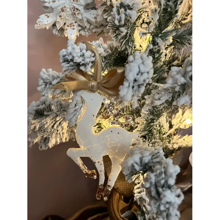 Božićni ukrasi od epoxy smole – ručni rad, 5 image