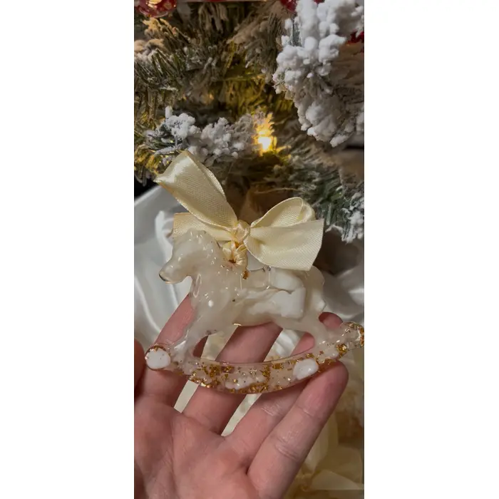 Božićni ukrasi od epoxy smole – ručni rad, 7 image