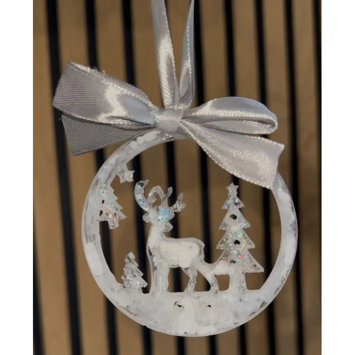 Božićni ukrasi od epoxy smole – ručni rad, 8 image