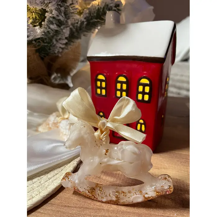 Božićni ukrasi od epoxy smole – ručni rad, 6 image