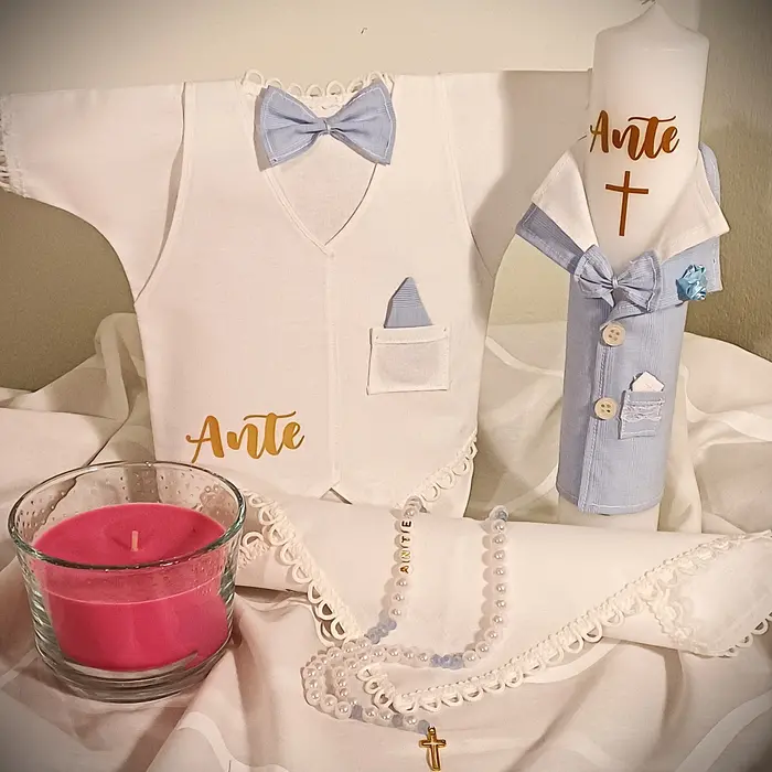 Krsni set za dječake "Mali gospodin"