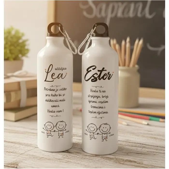 Boca za vodu, aluminijska, 800 ml, 9 image