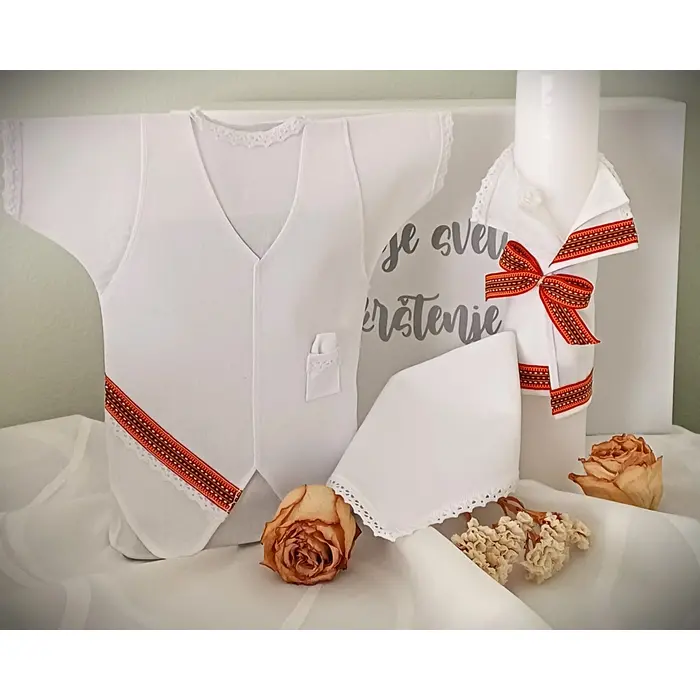 Krsni set za djevojčice i dječake "Etno", 3 image