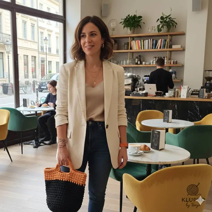 Handmade  shopping bag