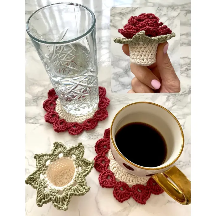 Cvjetni podmetači – buketić (set 2)