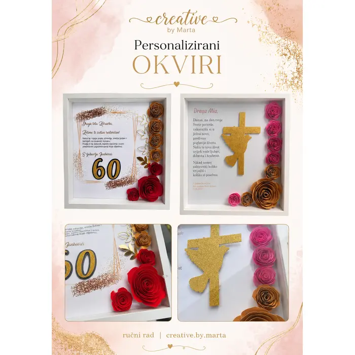 Personalizirani okvir za posebne životne trenutke