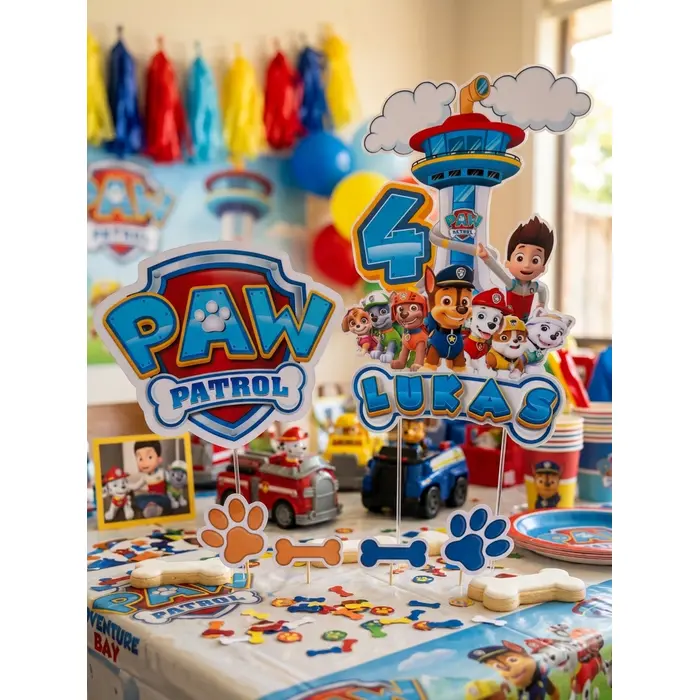 Paw Patrol topper set   PP - 001, 2 image