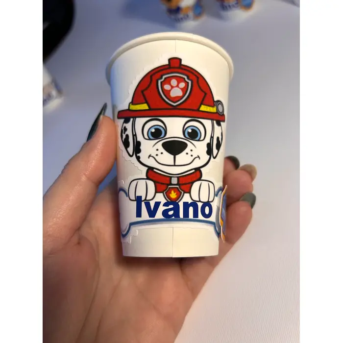 Personalizirane čaše s imenom – motiv po želji PČ - 002, 2 image