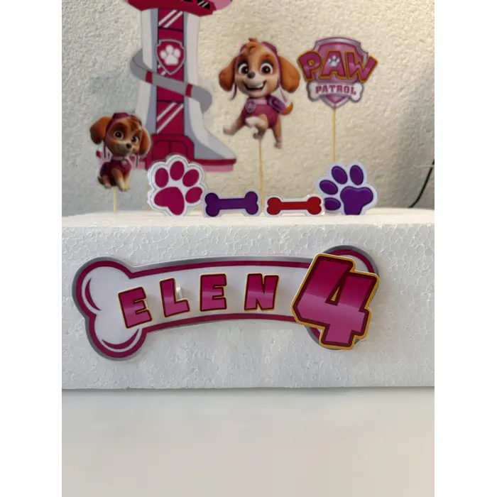 Paw Patrol SKYE SET TOPPERA PPS - 004, 2 image