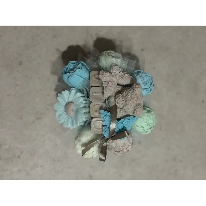 Mirisni aranžman u ručno izrađenoj posudi - M (10x7cm), 25 image