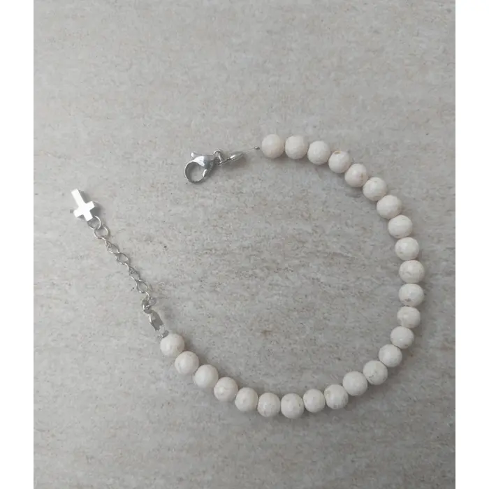 Ručno rađena narukvica od bračkog kamena, 3 image