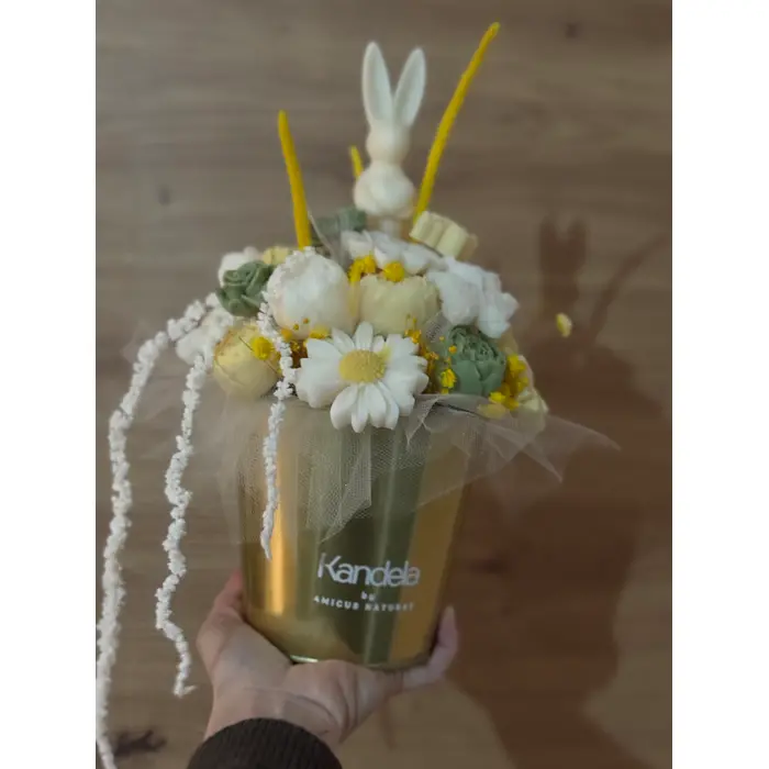 Mirisni aranžman od sojinog voska - Uskrs, 4 image