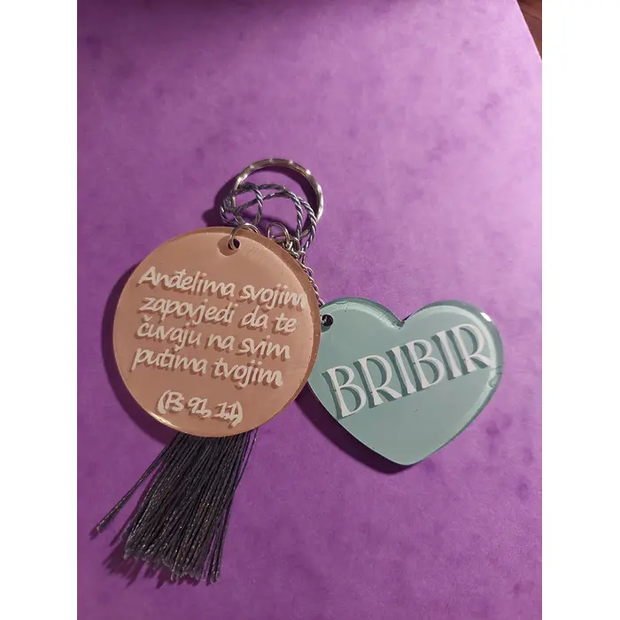 Privjesak, akril + epoxy, 3 image