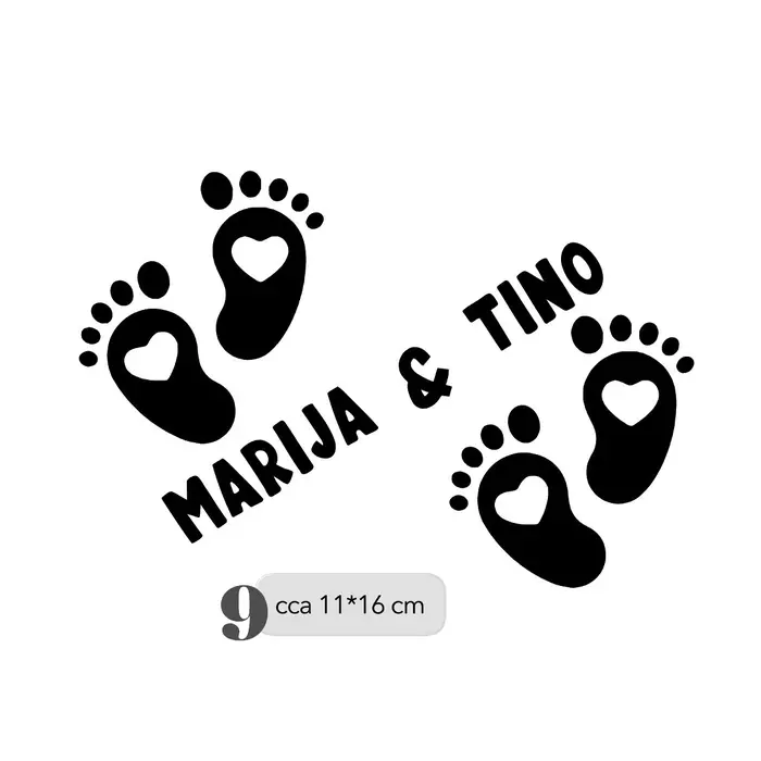 Naljepnica Beba u autu, 9 image