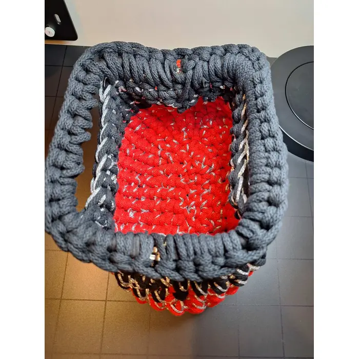 Handmade Clutch bag 20 cm, 3 image