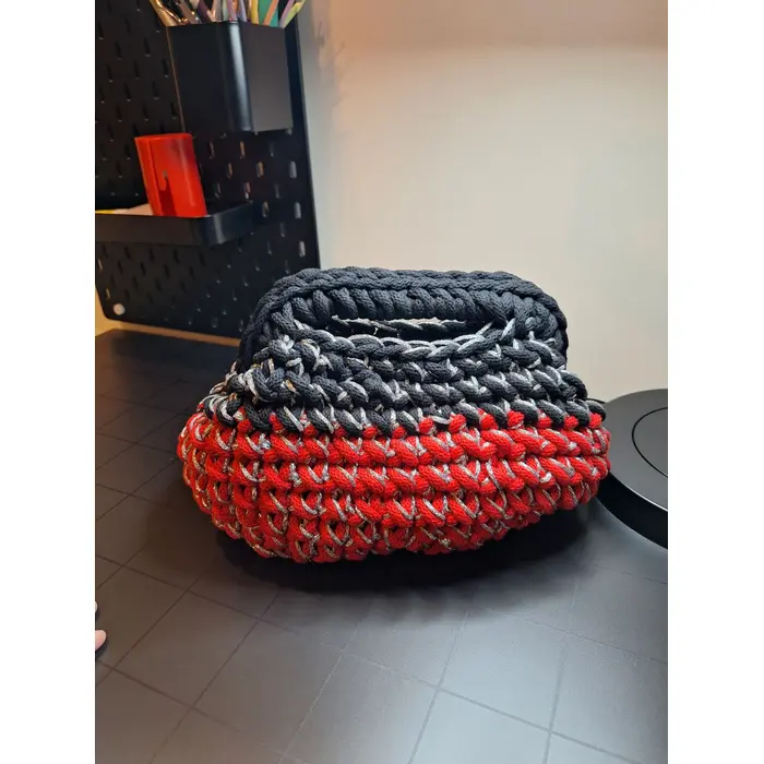 Handmade Clutch bag 20 cm, 4 image