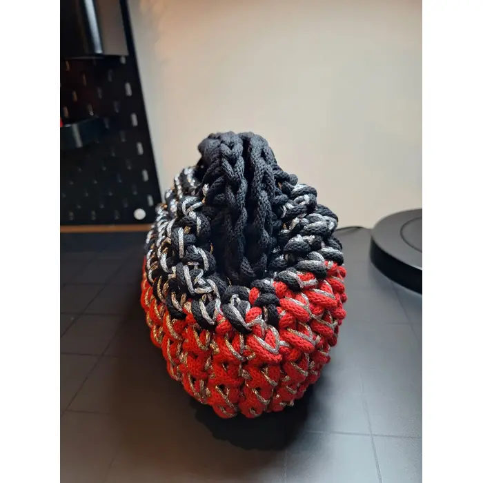 Handmade Clutch bag 20 cm, 5 image